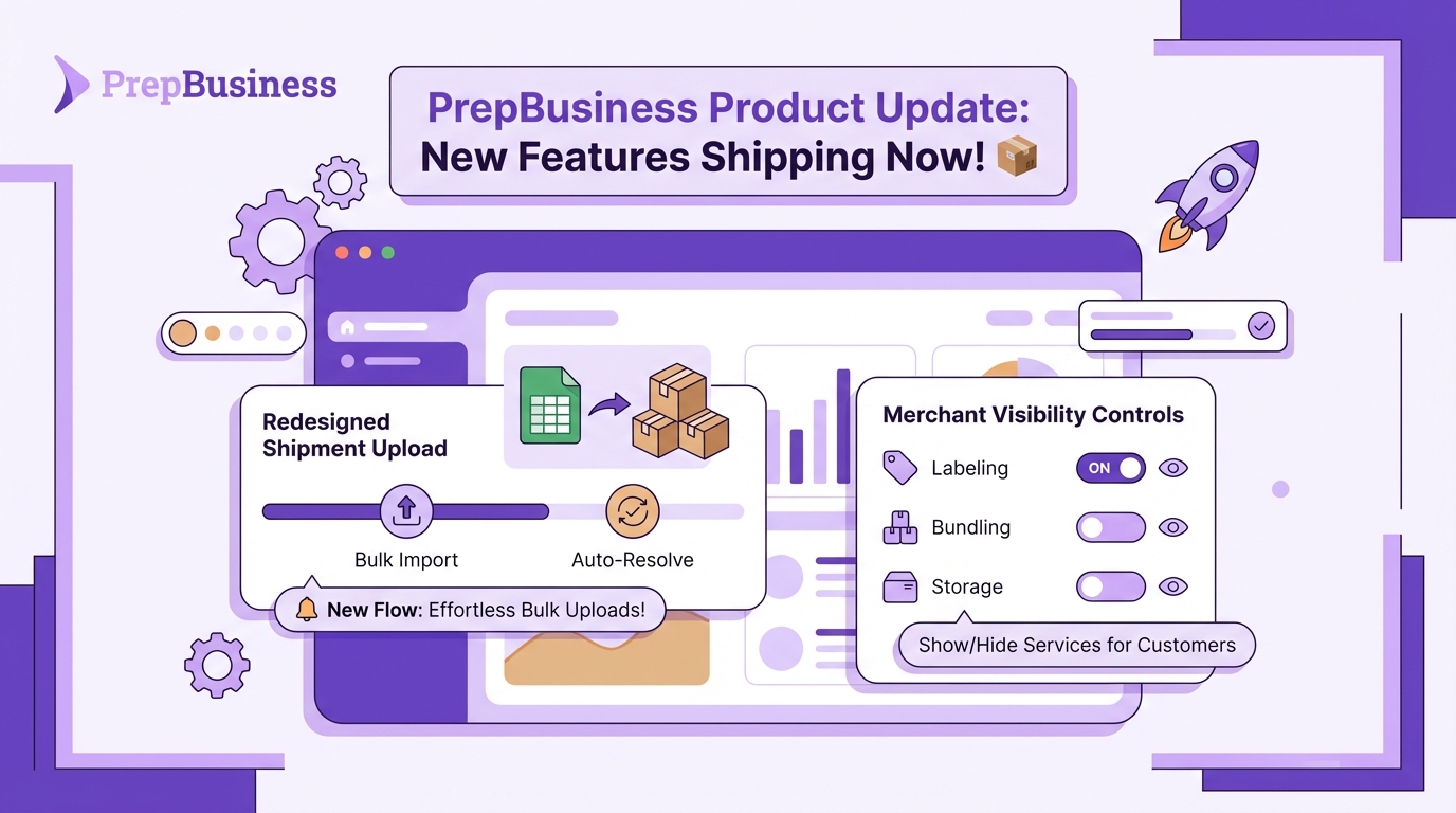 Smarter Shipment Uploads and Per-Service Visibility Controls