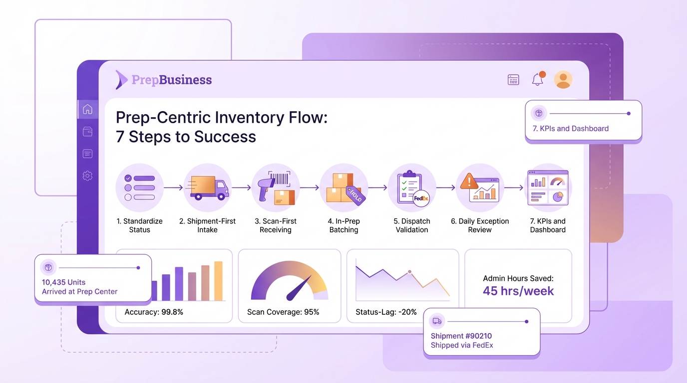 Prep-Centric Inventory Flow: 7 Steps to Success