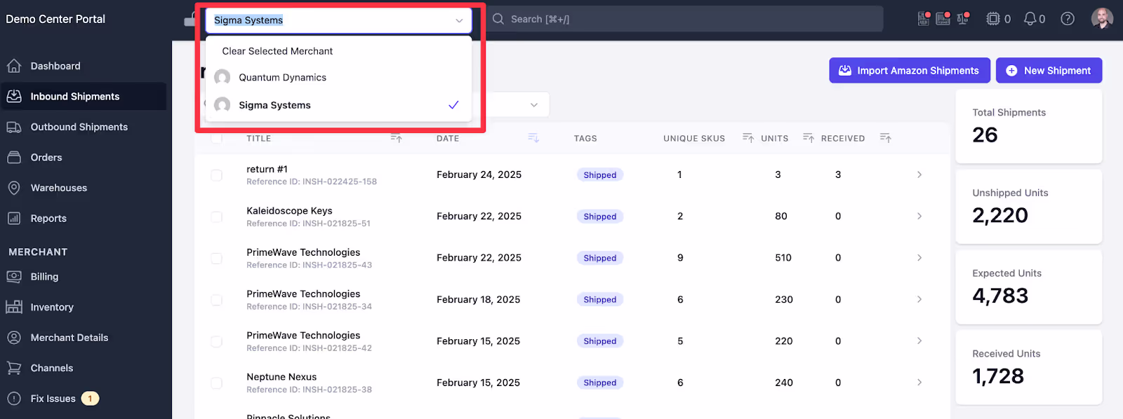 Client portal in PrepBusiness